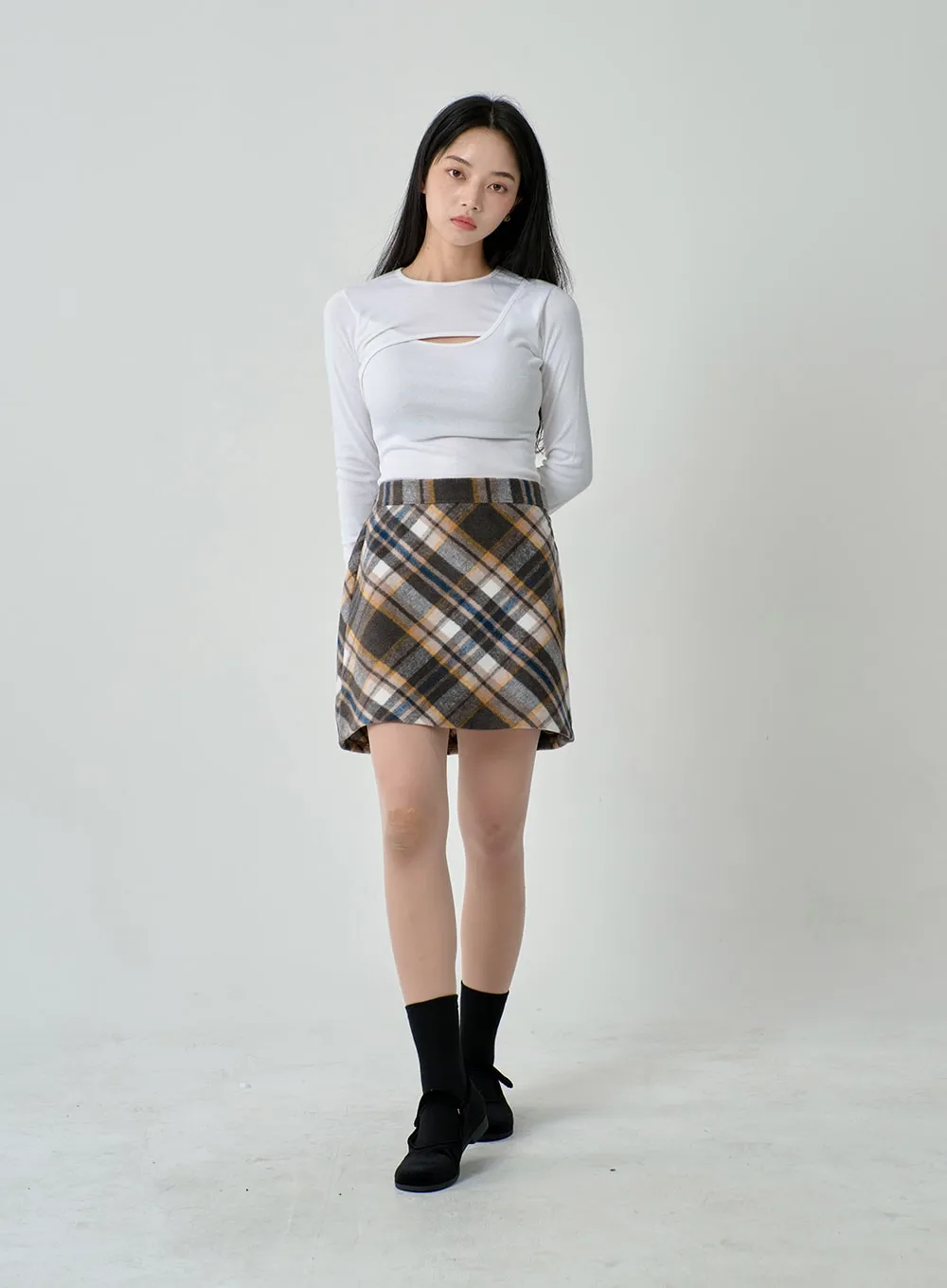 Slim Fit Chest Hole T-Shirt ON11 sold by Lewkin product image thumbnail 3