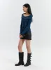Cargo Faux Leather Mini Skirt OD318 sold by Lewkin