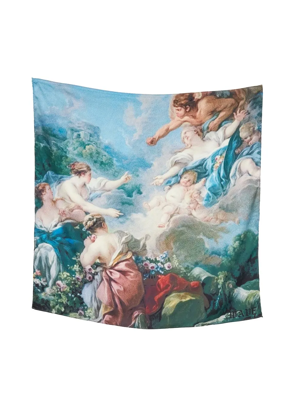 Graphic Satin Tube Top CU417 sold by Lewkin product image thumbnail 2