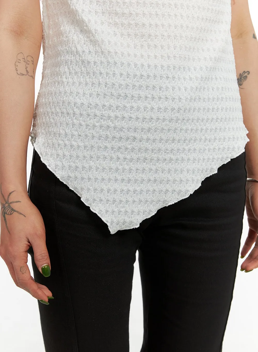 Lace Harmony Off Shoulder Top CY430 sold by Lewkin product image thumbnail 4