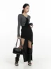 Asymmetrical Skort CM405 sold by Lewkin