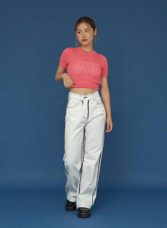 Stich Wide Pants CG03 sold by Lewkin