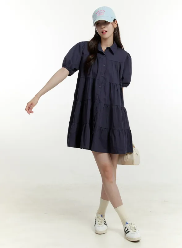 Denim Embroidered Lettering Cap OU427 sold by Lewkin