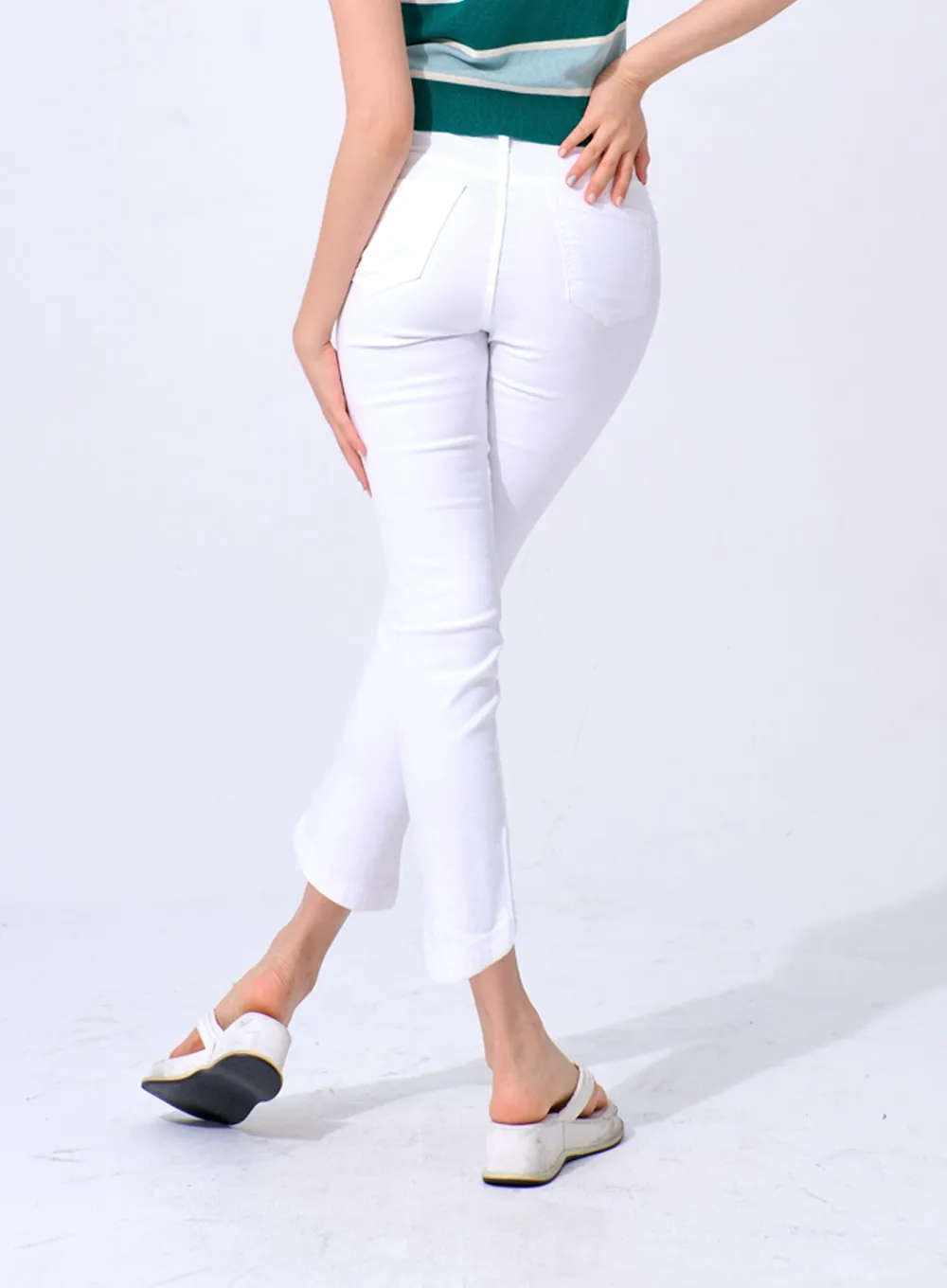 Ankle Cotton Pants IA324 sold by Lewkin product image thumbnail 5