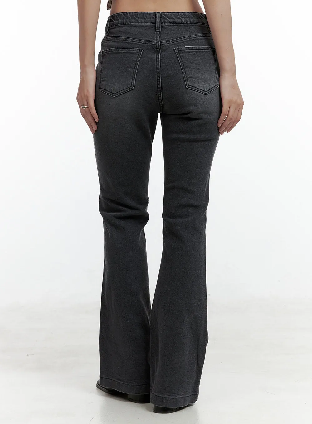 Low Rise Bootcut Jeans CL410 sold by Lewkin product image thumbnail 5