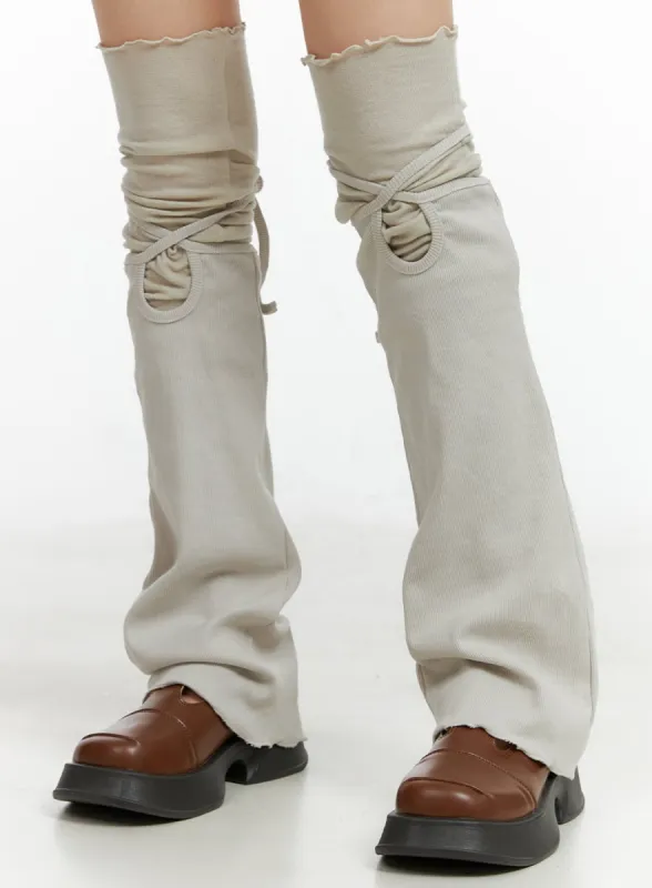 Solid Strap Leg Warmer CL402 sold by Lewkin