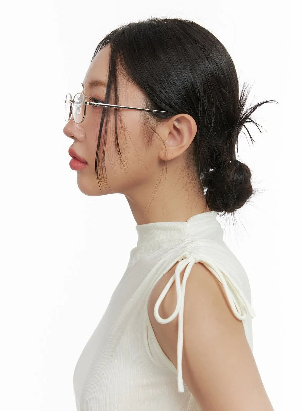 Square Glasses CY423 sold by Lewkin product image thumbnail 2