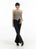 Ribbed Strapless Tube Crop Top IF402 sold by Lewkin