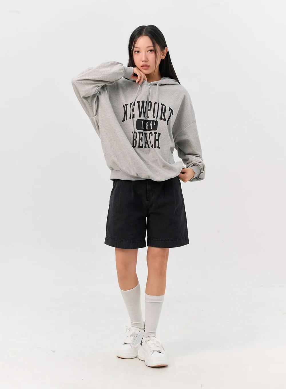 Pintuck Shorts IN301 sold by Lewkin product image thumbnail 4