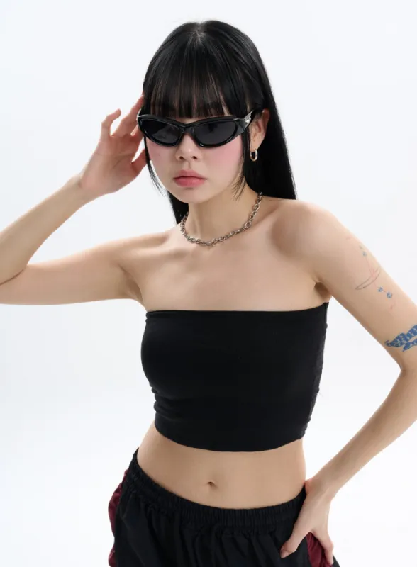 Basic Tube Top IF413 sold by Lewkin
