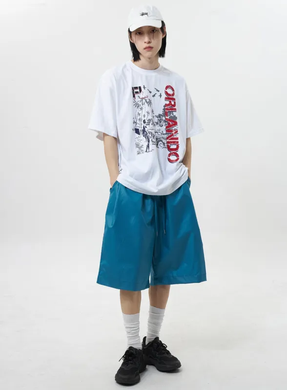 Bermuda Track Pants Unisex CY322 sold by Lewkin