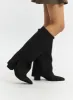 Women's Pointed Toe Wedge Heel Knee High Boots CD320 sold by Lewkin