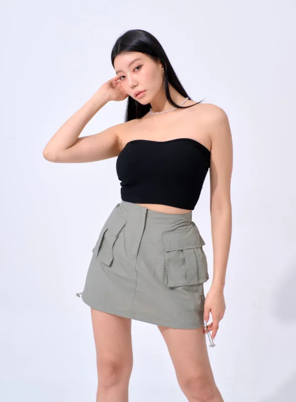Heart Neck Tube Top IA327 sold by Lewkin