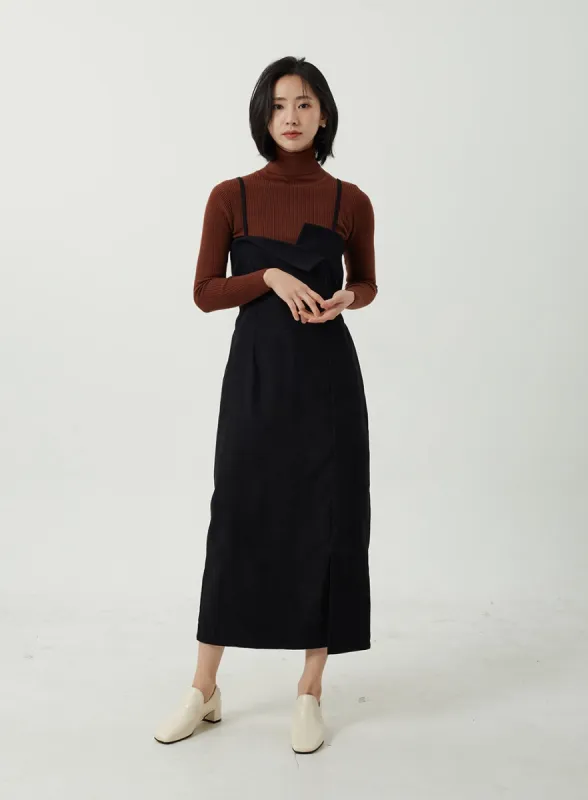 Adjustable Thin Strap Back Tie Maxi Dress OJ310 sold by Lewkin