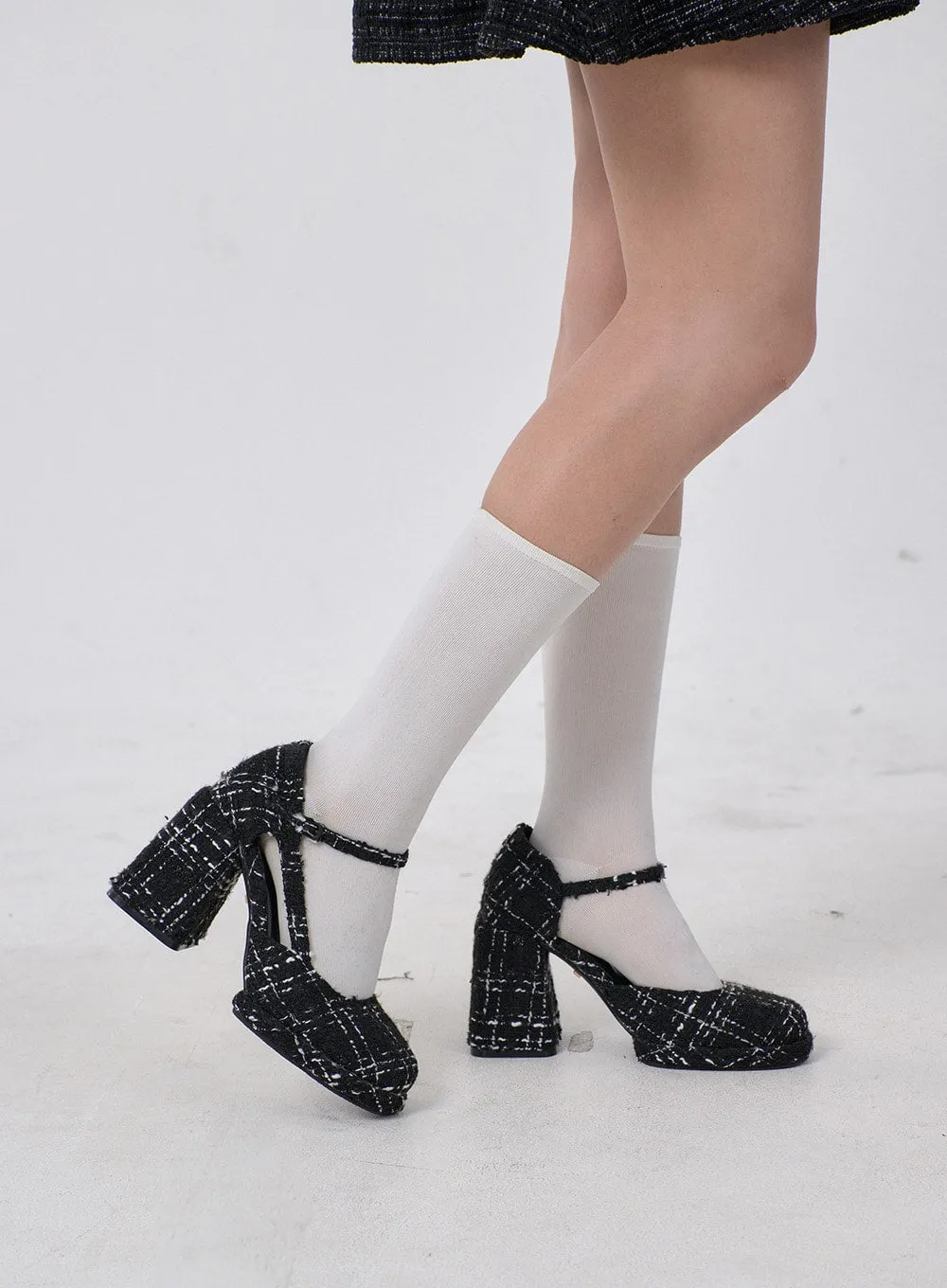 High Heel Round Toe Buckle Shoes BD19 sold by Lewkin product image thumbnail 2