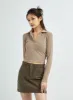 Crop Long Sleeve T-Shirt CS13 sold by Lewkin