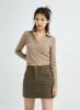 Crop Long Sleeve T-Shirt CS13 sold by Lewkin