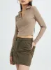 Crop Long Sleeve T-Shirt CS13 sold by Lewkin