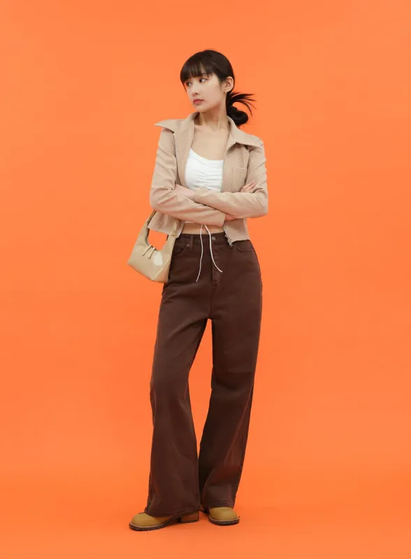 Cotton Wide Leg Pants CM28 sold by Lewkin