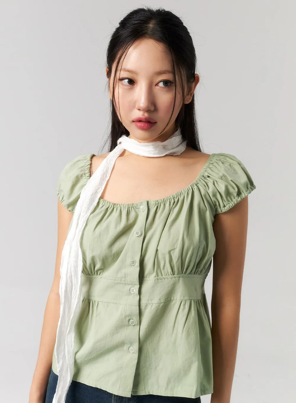 Thin Scarf CU327 sold by Lewkin