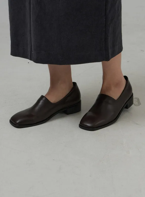 Square Toe Loafers OJ302 sold by Lewkin