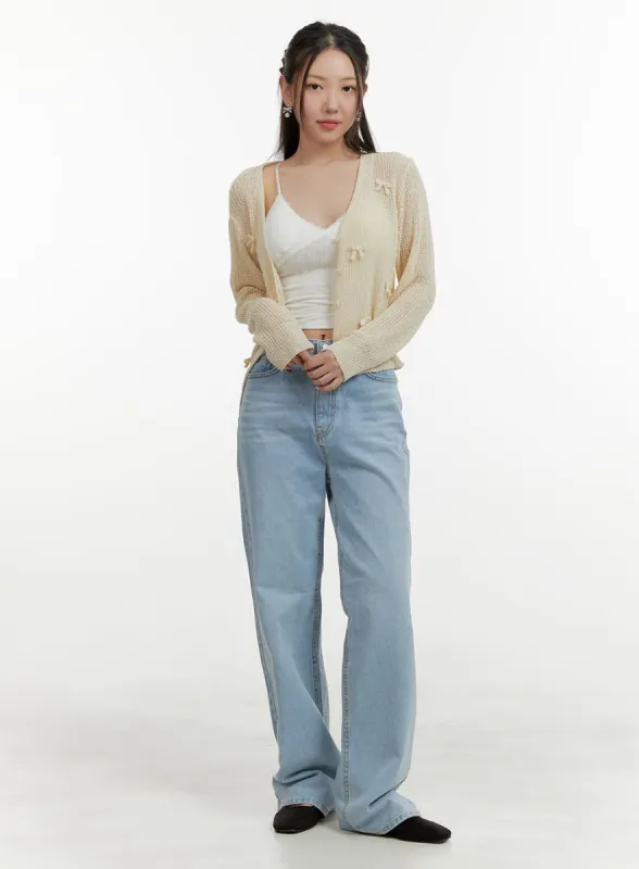 Cotton Classic Straight Jeans OY413 sold by Lewkin
