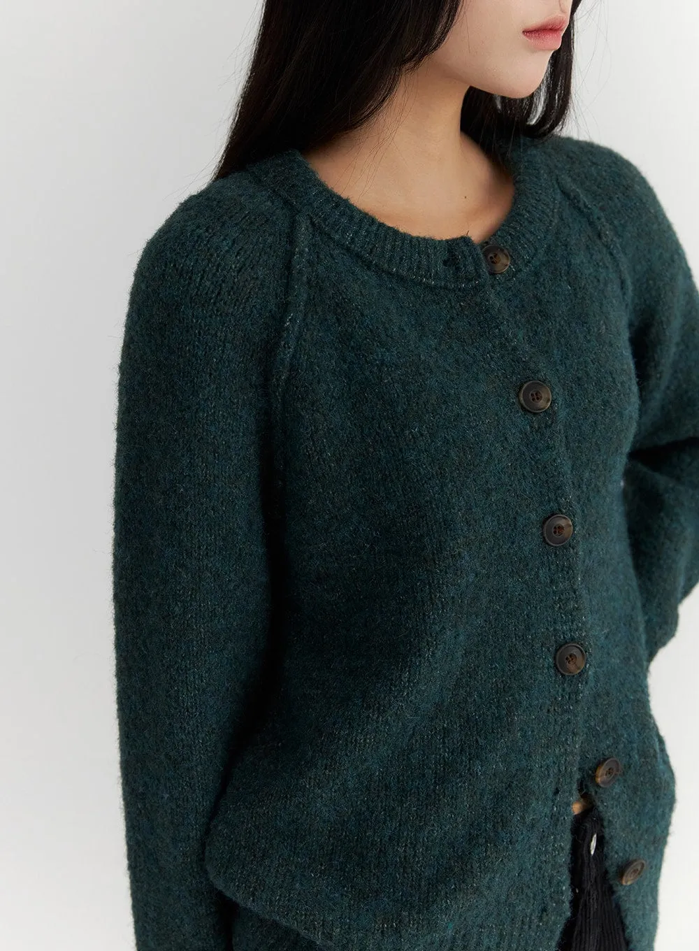 Recycled Polyester Buttoned Cardigan CD314 sold by Lewkin product image thumbnail 2