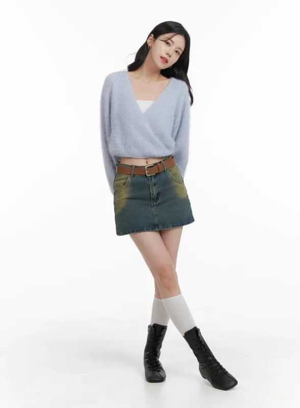 Lace-Up Zipper Boots OM421 sold by Lewkin