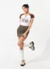 Drawstring Cargo Mini Skirt IM306 sold by Lewkin