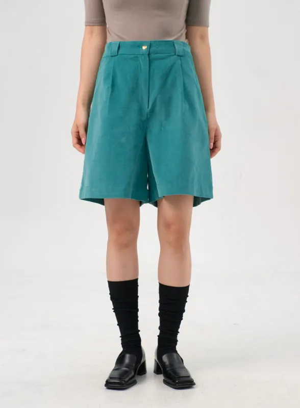 Corduroy Bermuda Shorts OS302 sold by Lewkin