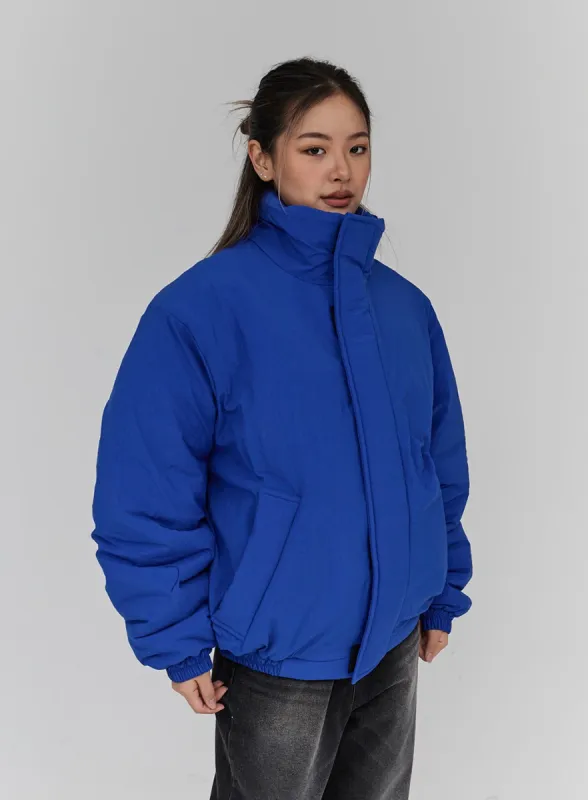 Unisex Oversized Puffer Jacket CN23 sold by Lewkin