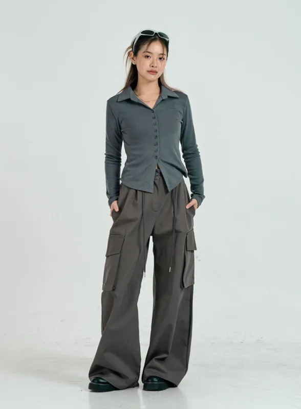 Baggy Maxi Cargo Pants CO14 sold by Lewkin