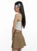Lace Trim Crop Sleeveless Top OL402 sold by Lewkin