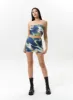 Mixed Color Mini Skirt IU322 sold by Lewkin
