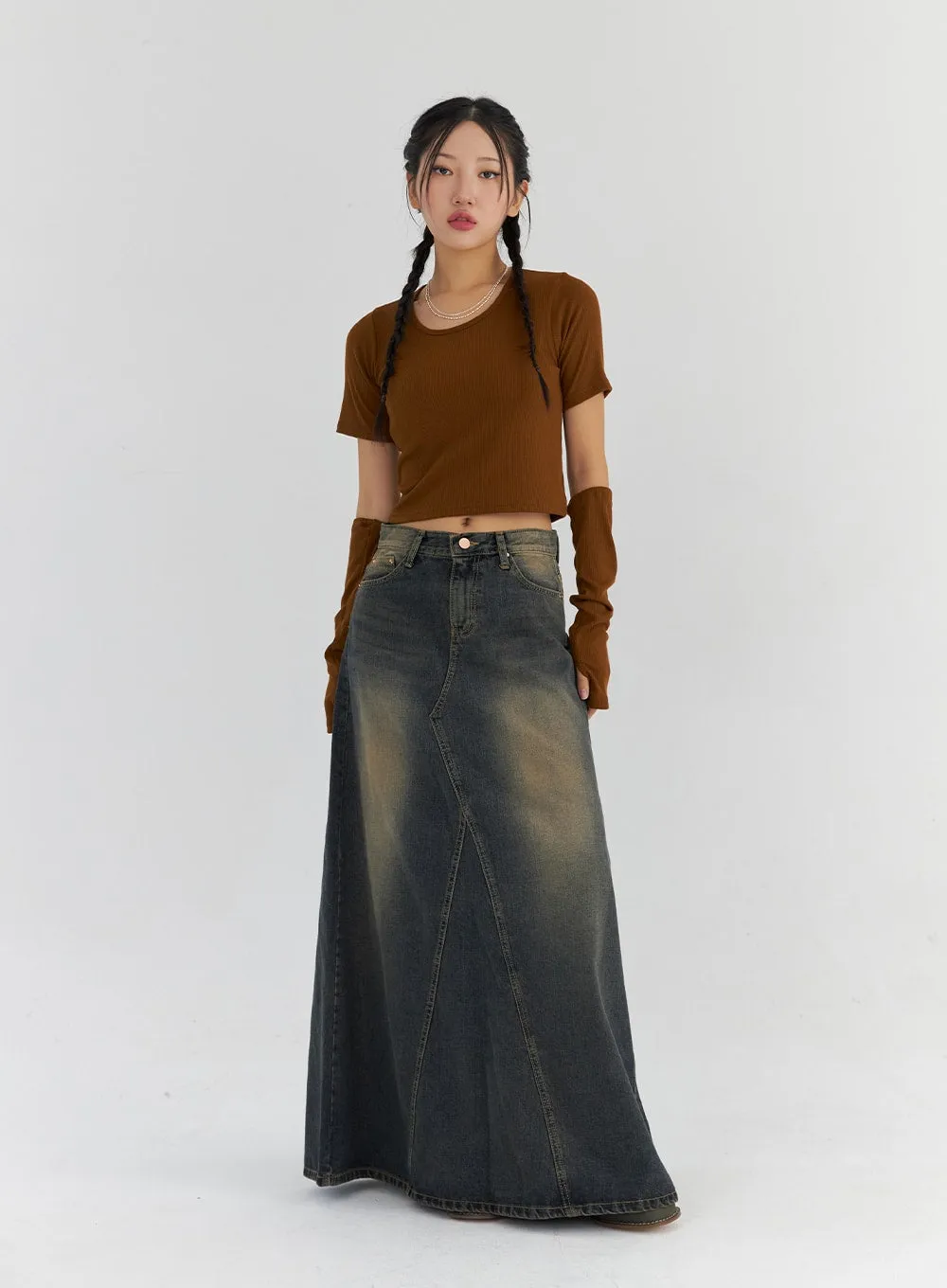 Short Sleeve Tee and Arm Warmer Set CS321 sold by Lewkin product image thumbnail 2