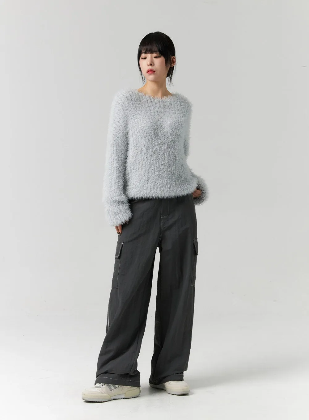 Chic Cargo Parachute Pants CS313 sold by Lewkin product image thumbnail 3