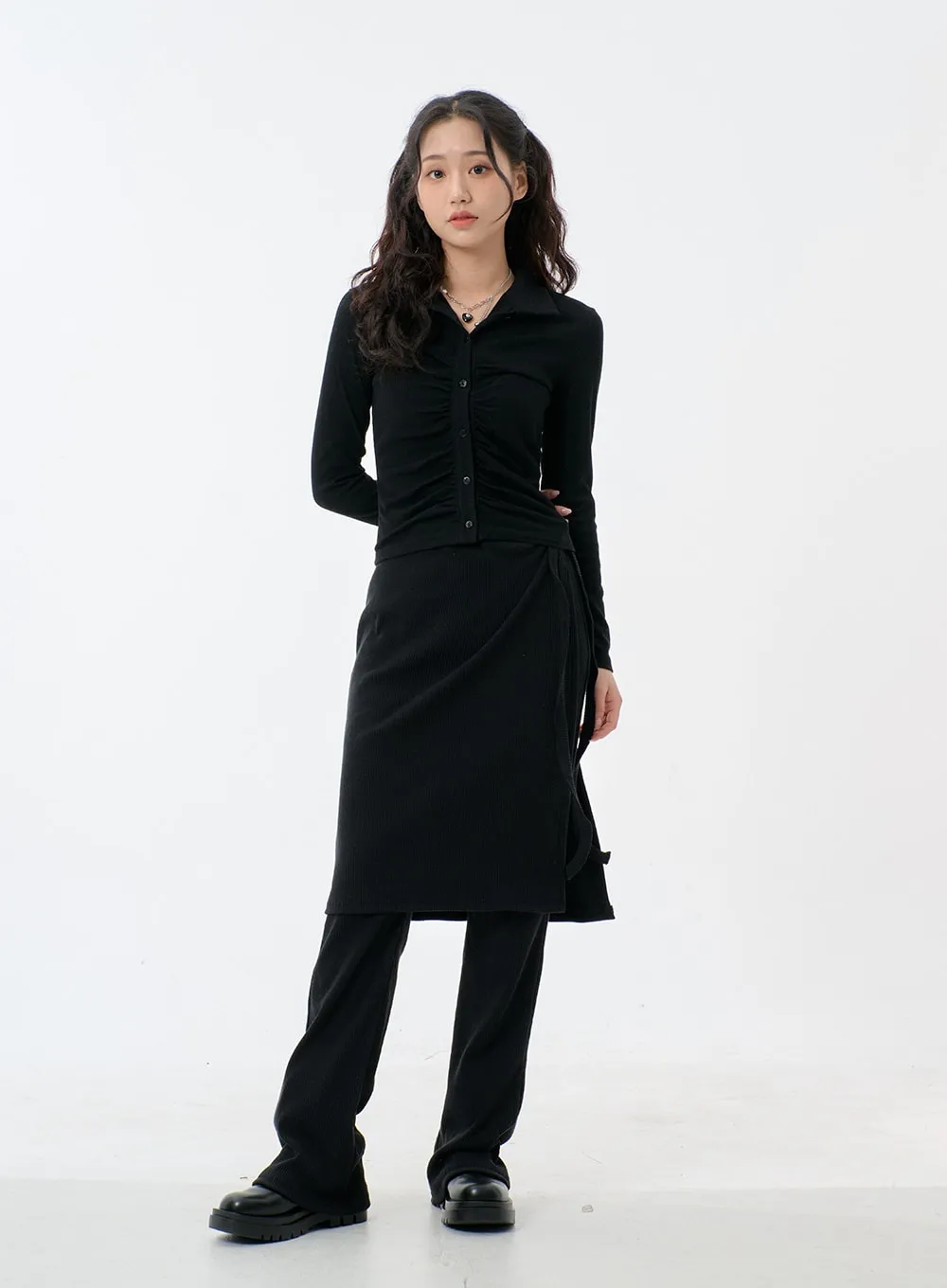 Chain Black Heart Necklace BJ326 sold by Lewkin product image thumbnail 5