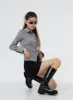 Grey Unique Sunglasses CS02 sold by Lewkin