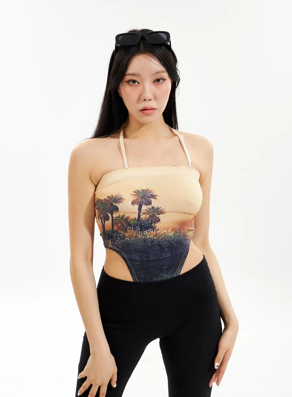 Graphic Bodysuit IU308 sold by Lewkin product image thumbnail 4