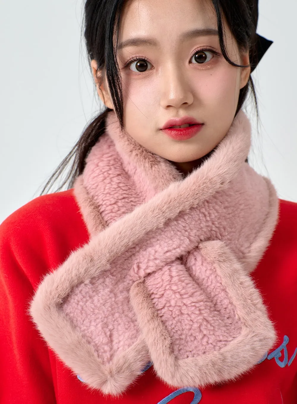 Faux Fur Scarf BD01 sold by Lewkin product image thumbnail 5