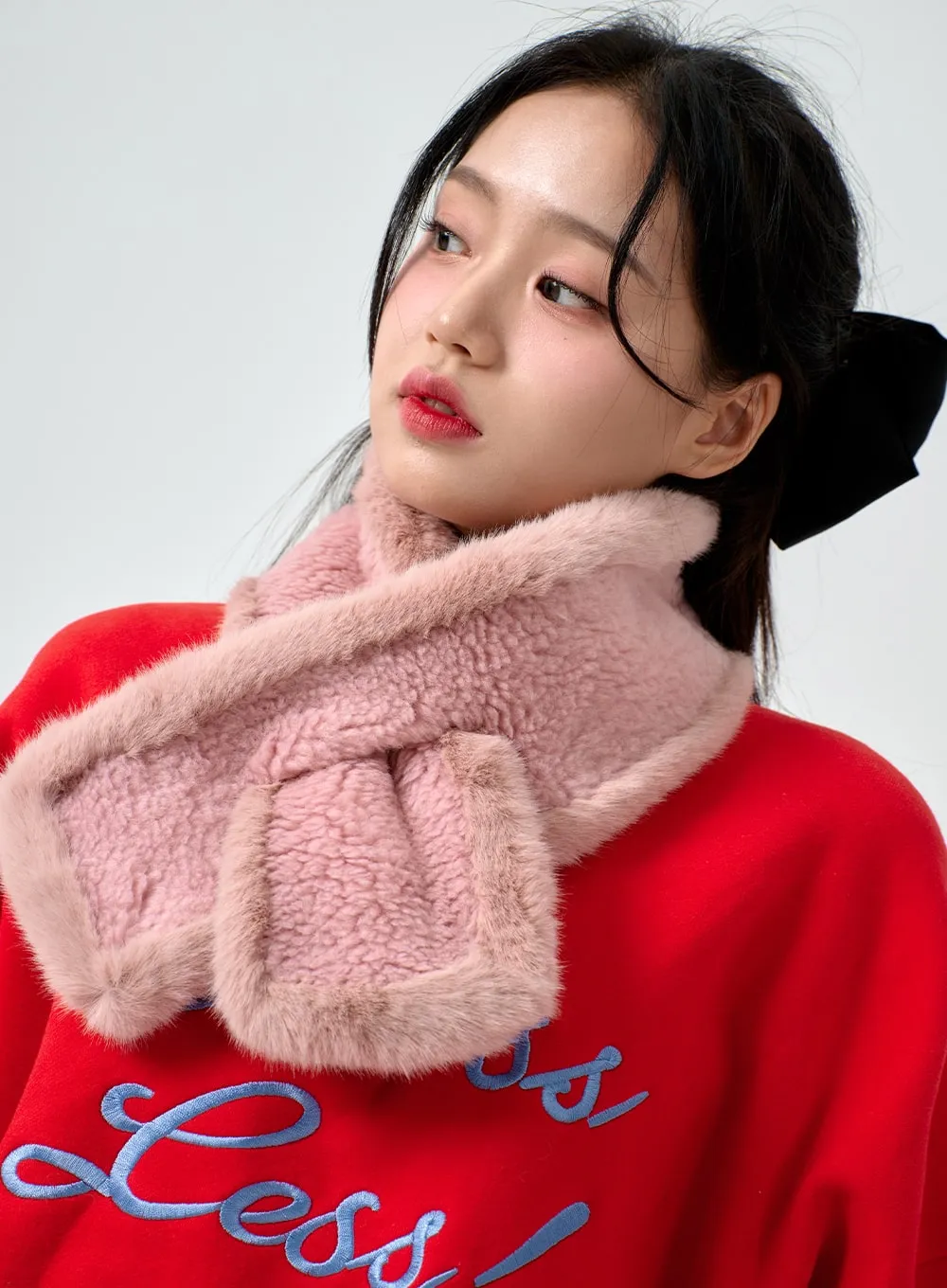 Faux Fur Scarf BD01 sold by Lewkin product image thumbnail 2