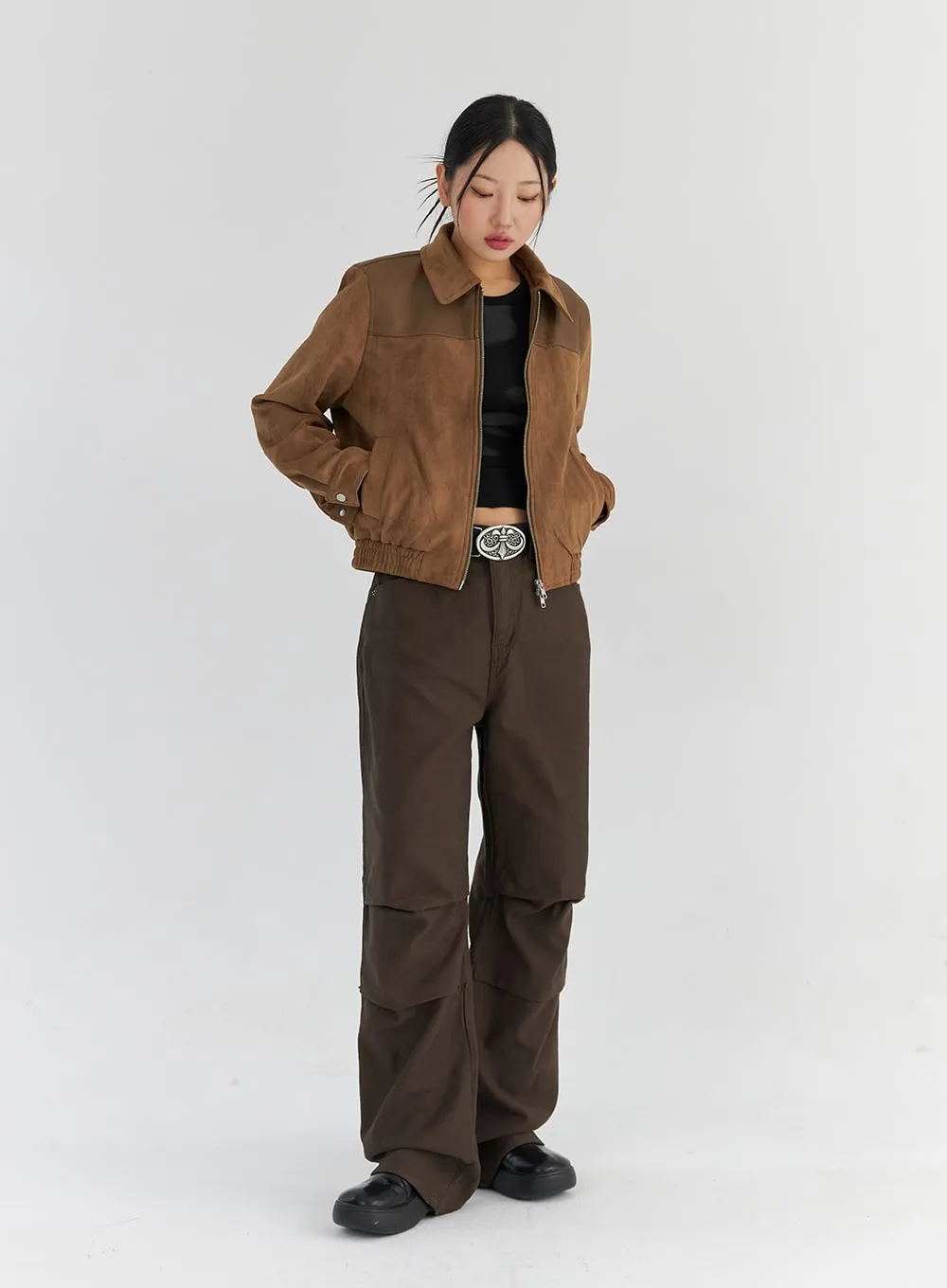 Zip-Up Bomber Jacket CS321 sold by Lewkin product image thumbnail 2