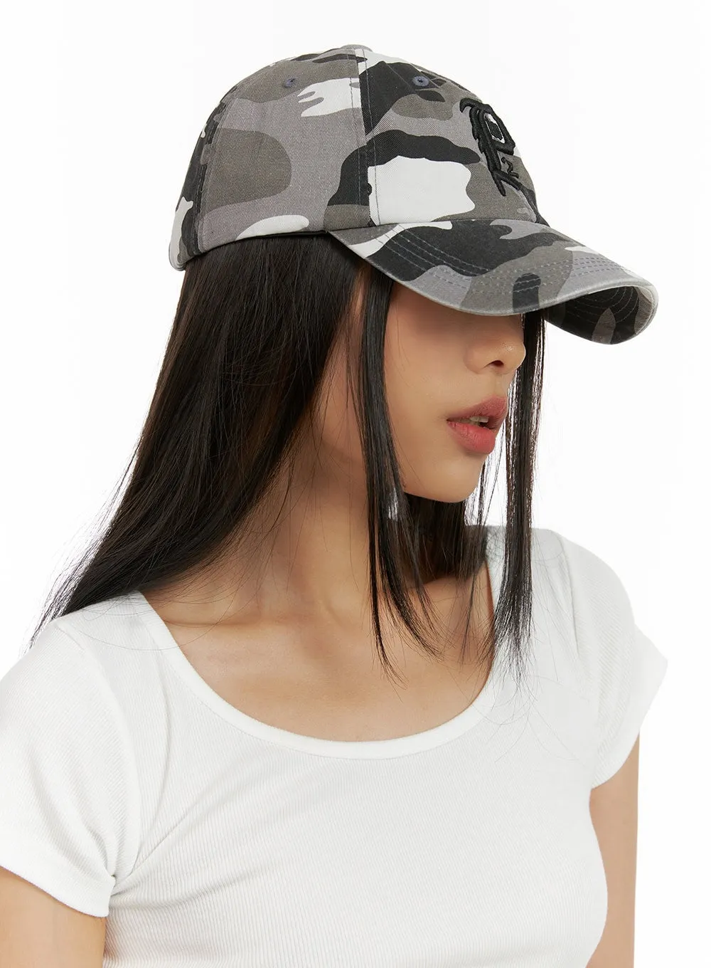 Embroidered Camo Cap CU414 sold by Lewkin product image thumbnail 3