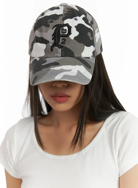 Embroidered Camo Cap CU414 sold by Lewkin