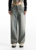 Light Wash Wide-Fit Jeans CO313 sold by Lewkin