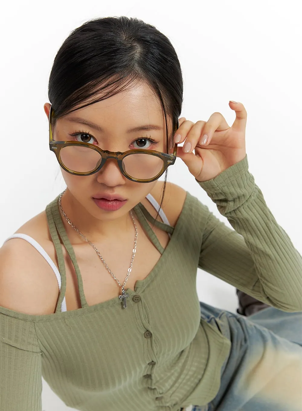 Colored Basic Glasses IF421 sold by Lewkin