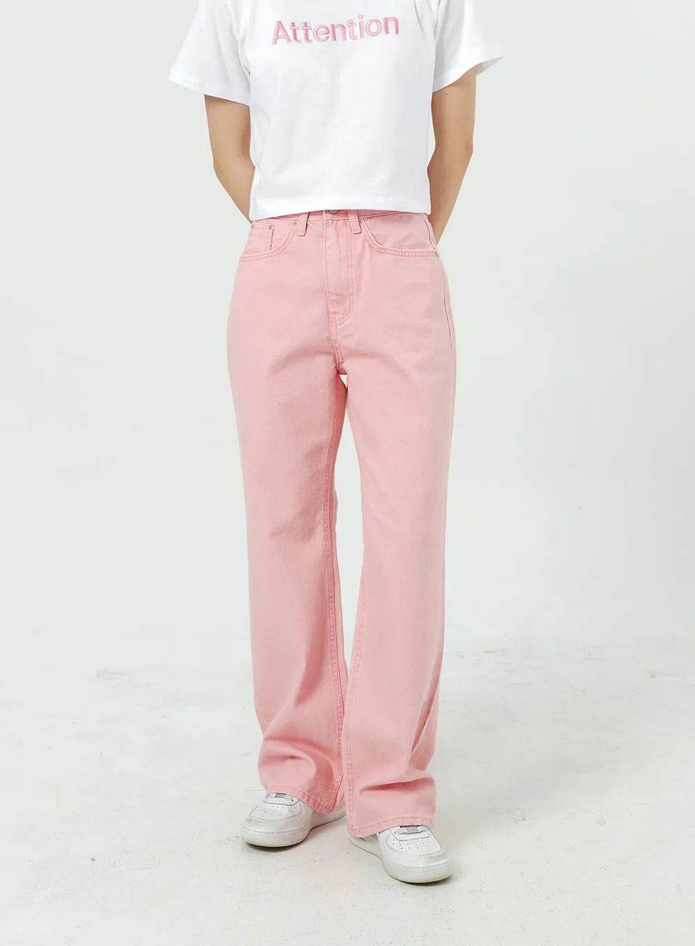 Wide Leg Cotton Pants OM313 sold by Lewkin product image thumbnail 2