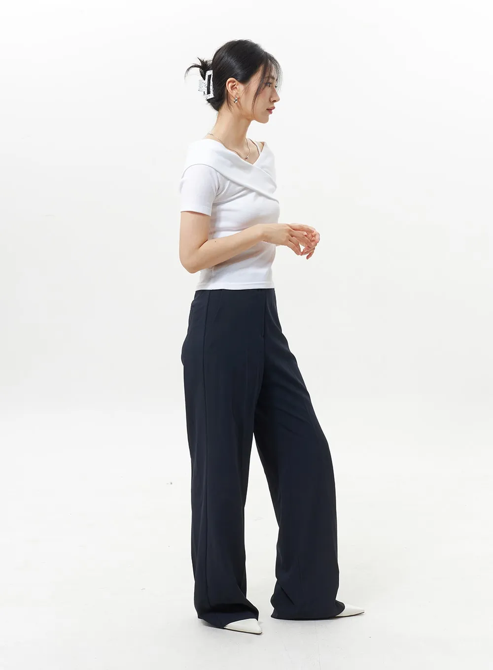 Tailored Pants OY326 sold by Lewkin product image thumbnail 3