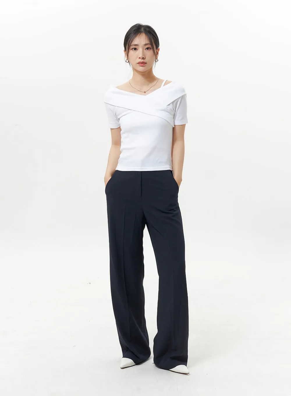 Tailored Pants OY326 sold by Lewkin product image thumbnail 2