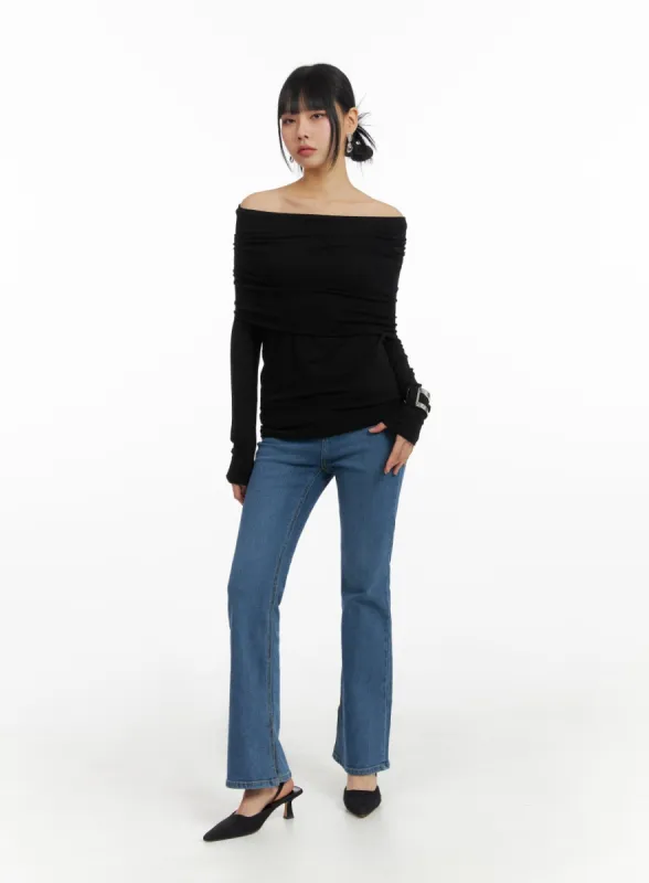 Vintage Flared Jeans IM414 sold by Lewkin